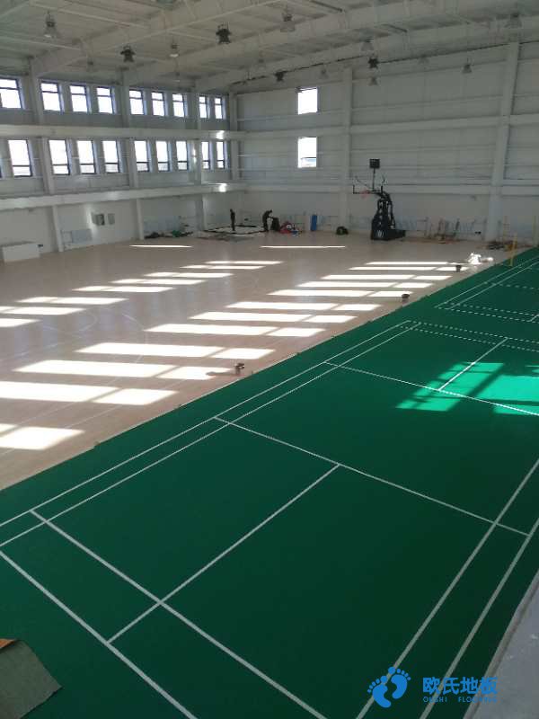 集成運動木地板，現代場館體育設施
