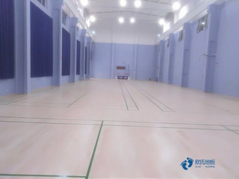 25厚體育運動木地板保養方法